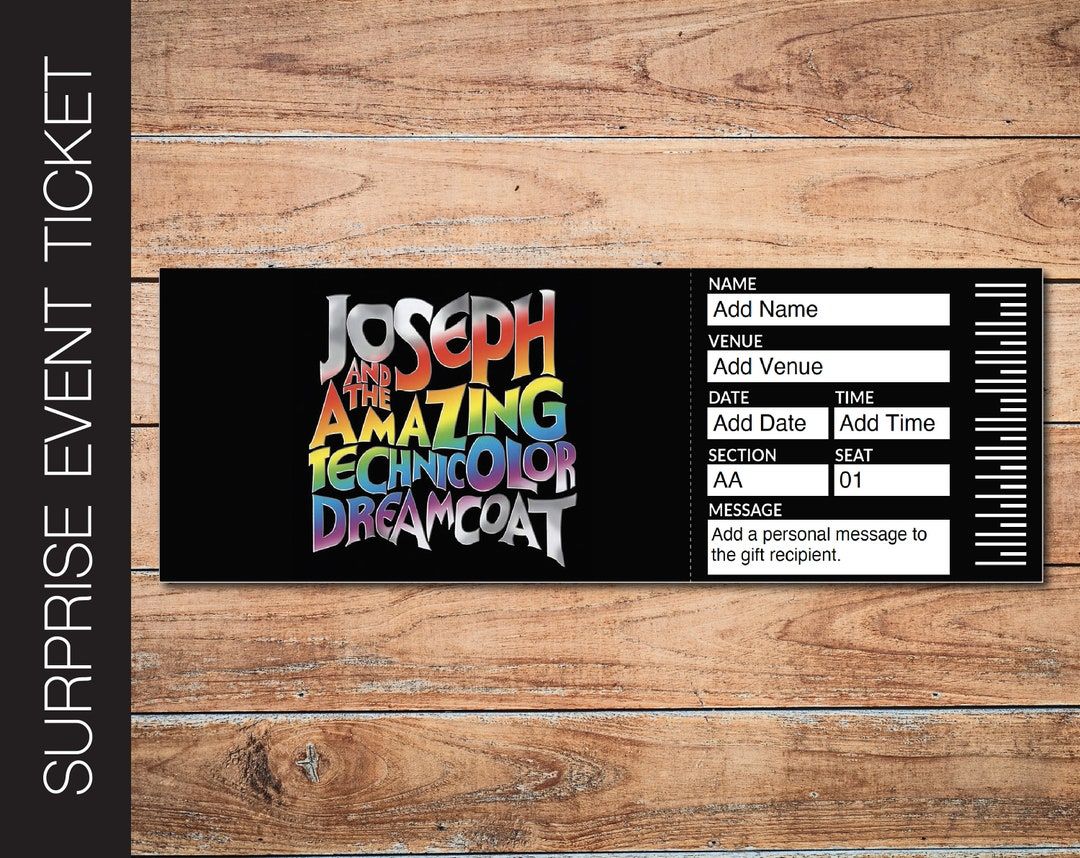 Joseph & the Amazing Technicolor Dreamcoat at Wells Theatre