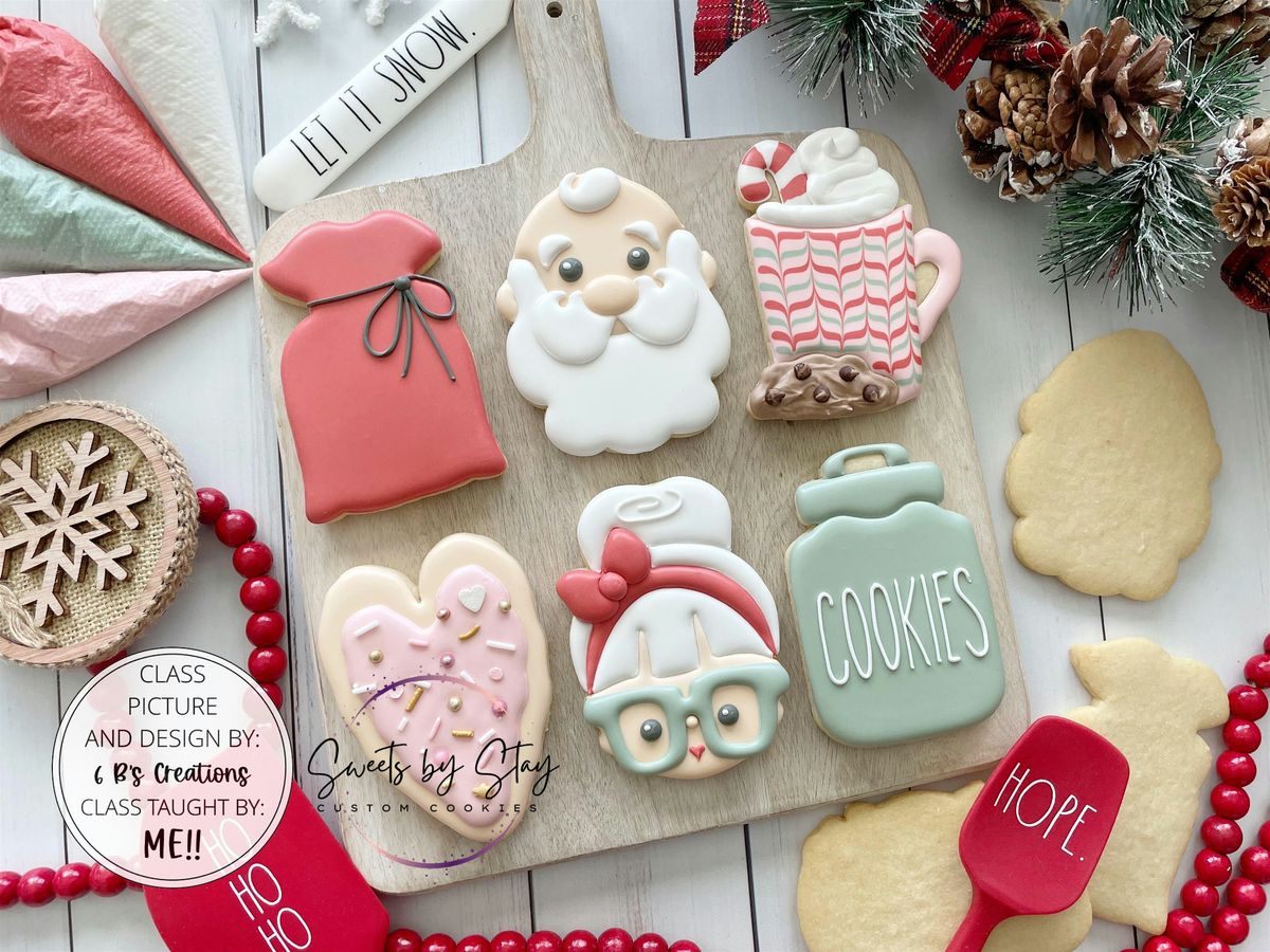 Cookies & The Clauses Cookie Decorating Class