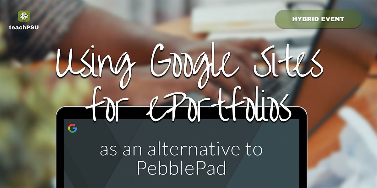 Using Google Sites for Portfolios