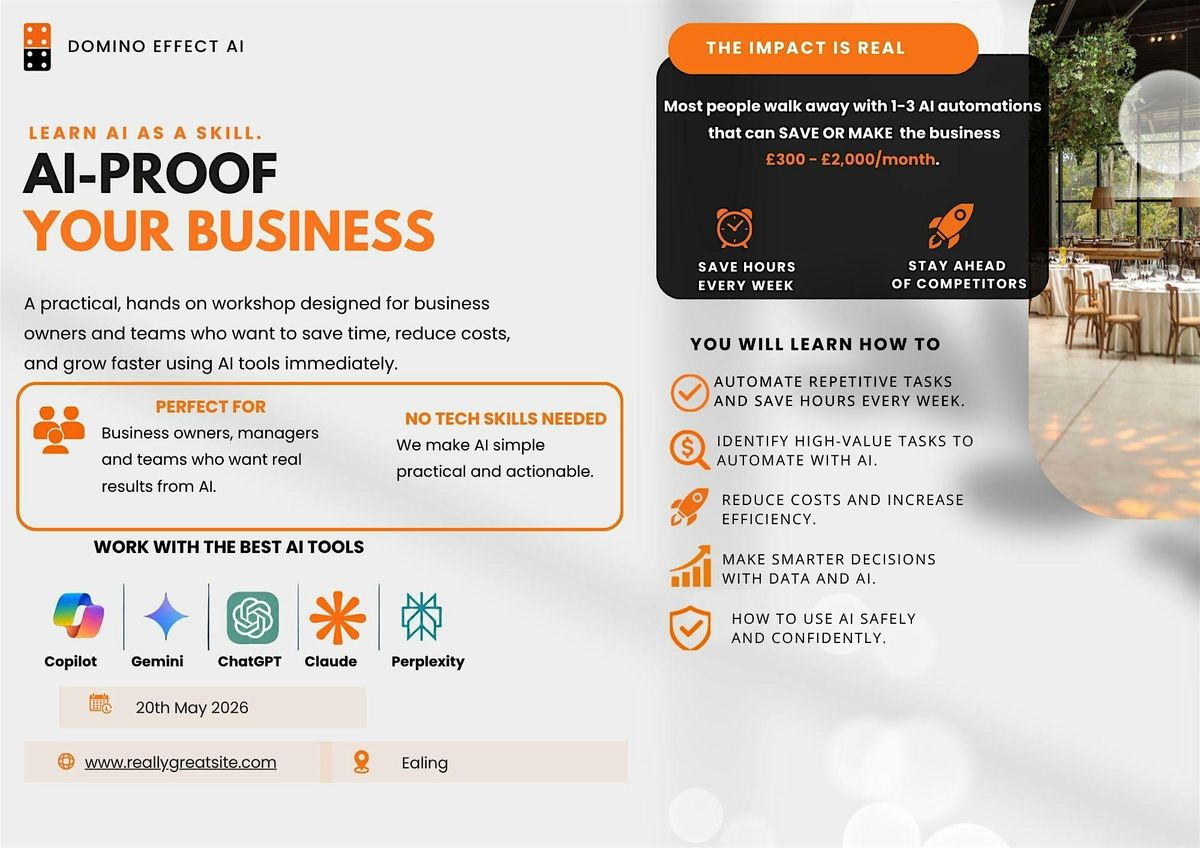 AI-Proof Your Business: Save Time, Cut Costs & Automate Your Work