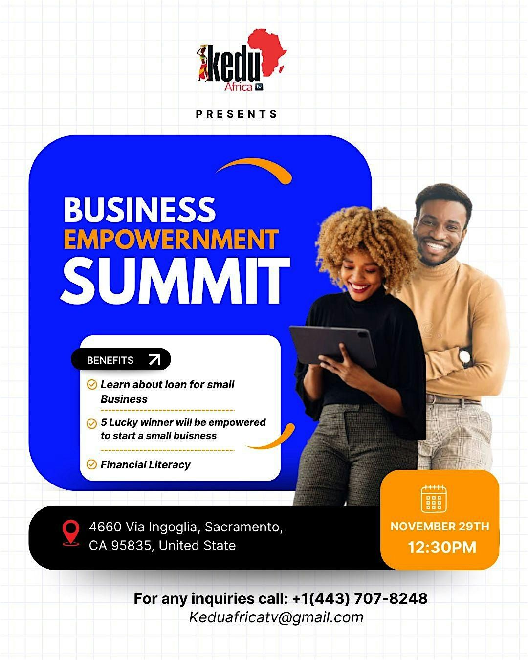 Free Business Empowerment  Summit