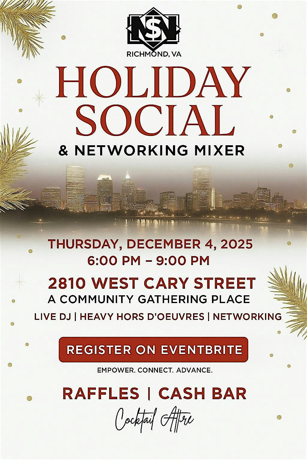 NSN Richmond Holiday Social & Networking Mixer!