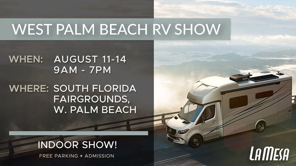 West Palm Beach RV Show South Florida Fairgrounds South Florida