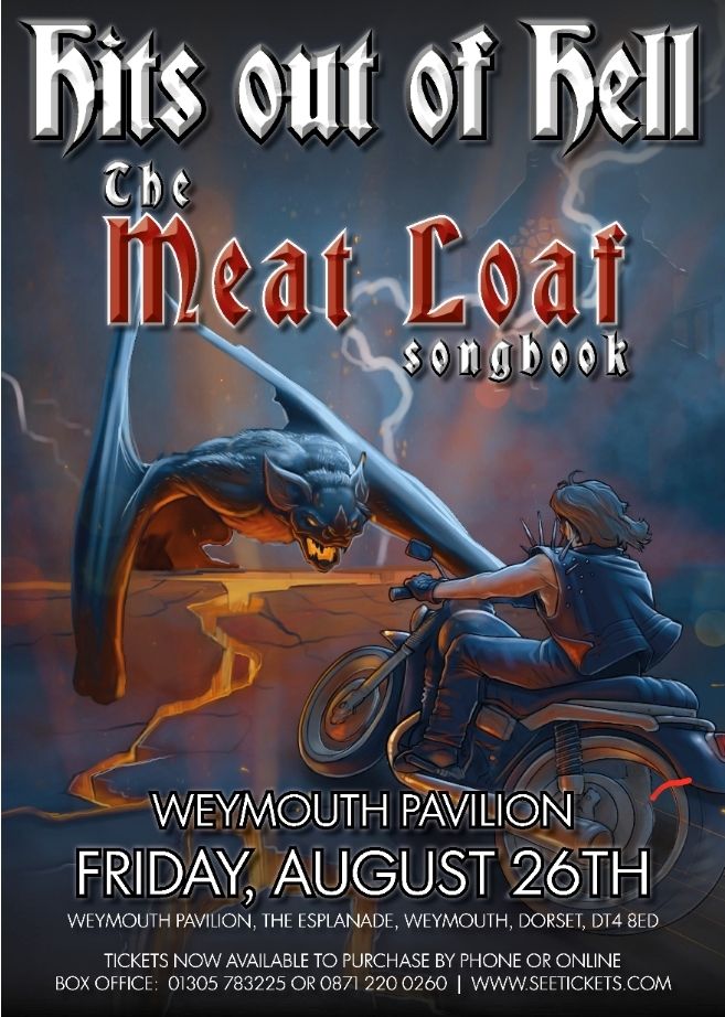 Meatloaf Hits out of Hell Weymouth Pavilion August 26, 2022