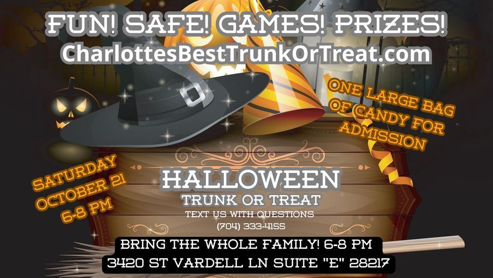 The BEST TrunkorTreat in Charlotte, NC!! Charlottes Best Kids