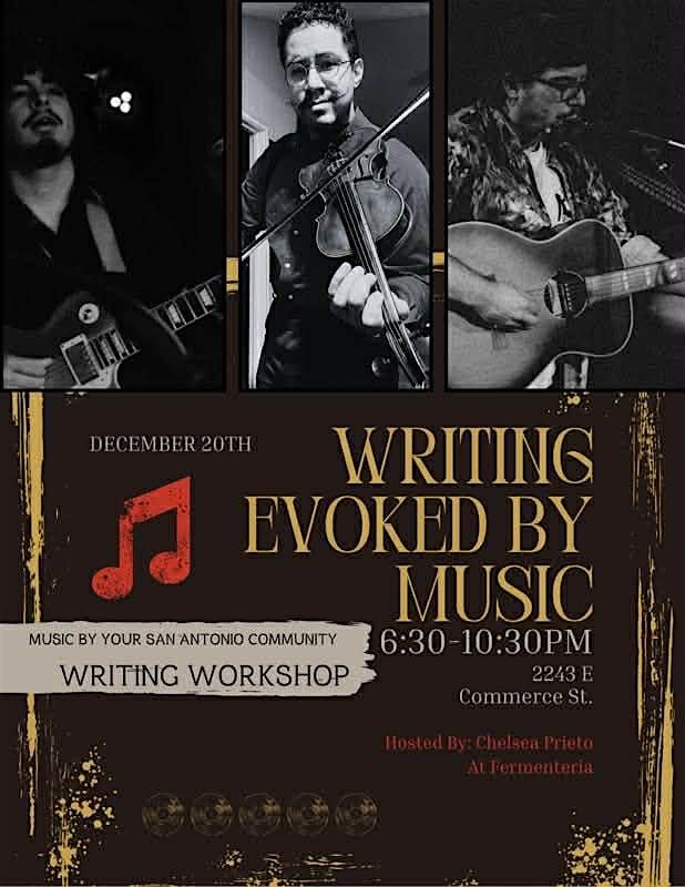 Writing Evoked by Music: A Writing Workshop and Music Showcase