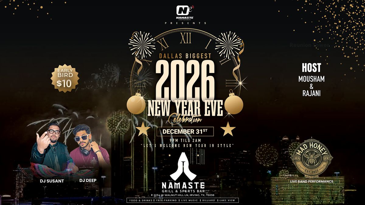 Dallas Biggest 2026 New Year Eve Celebration