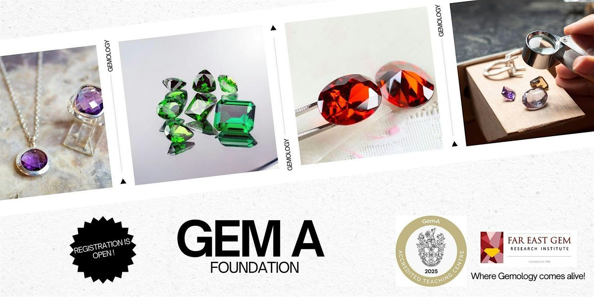Gem A  - Gemology Foundation (Full course ) * MARCH 2026