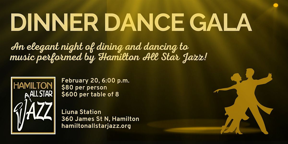 Hamilton All Star Jazz Dinner Dance Gala