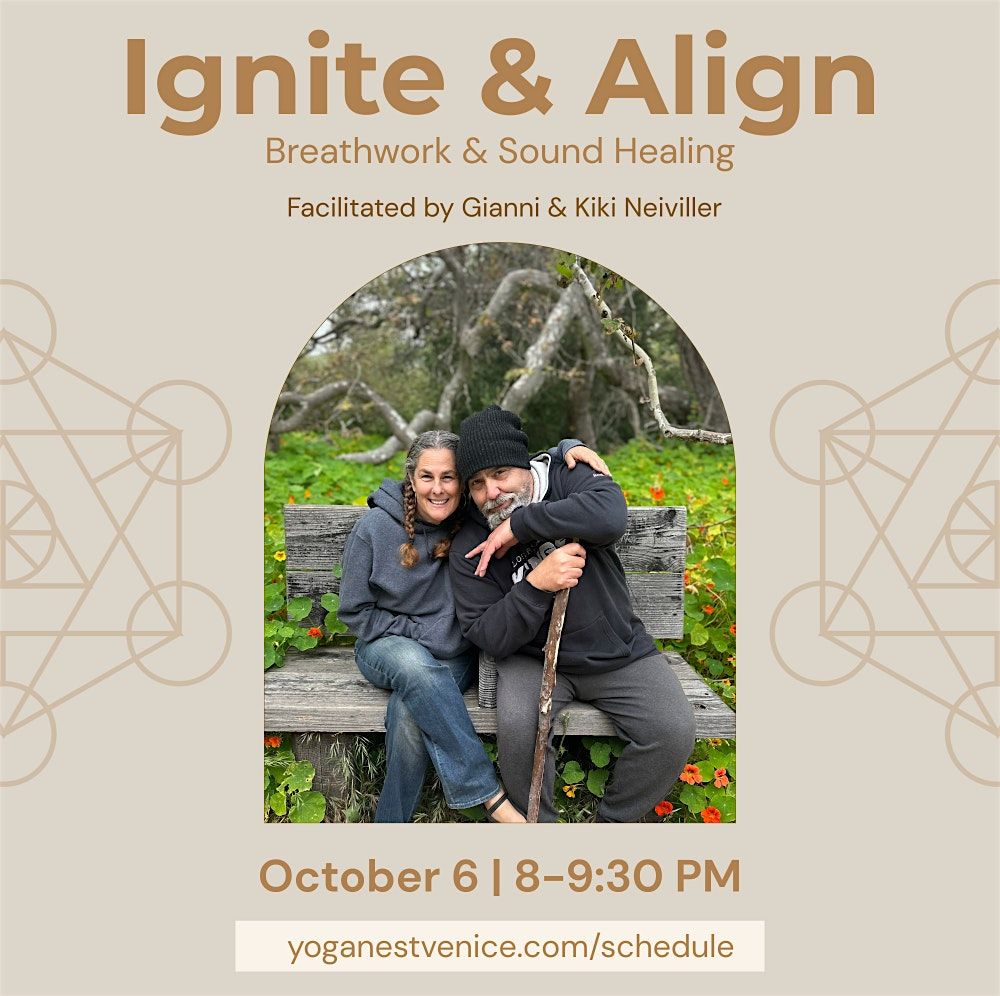 Ignite & Align: Breathwork + Sound Healing in Venice Beach