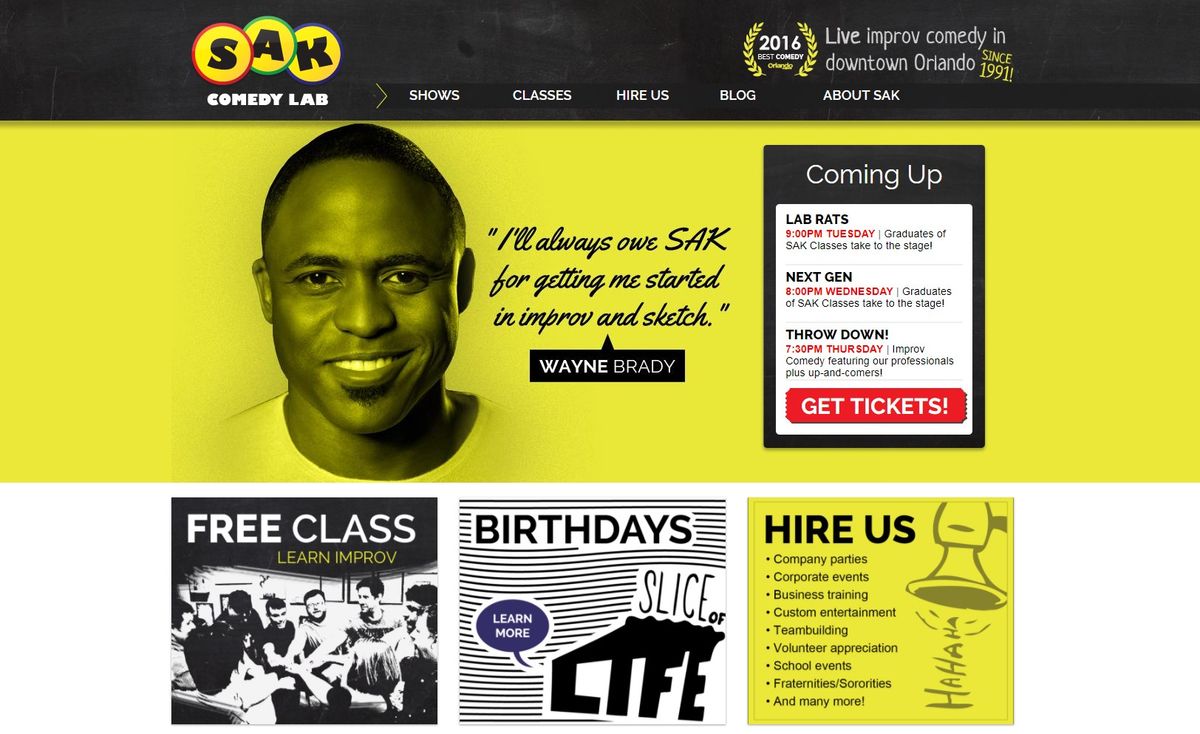 SAK Comedy at Clermont Performing Arts Center