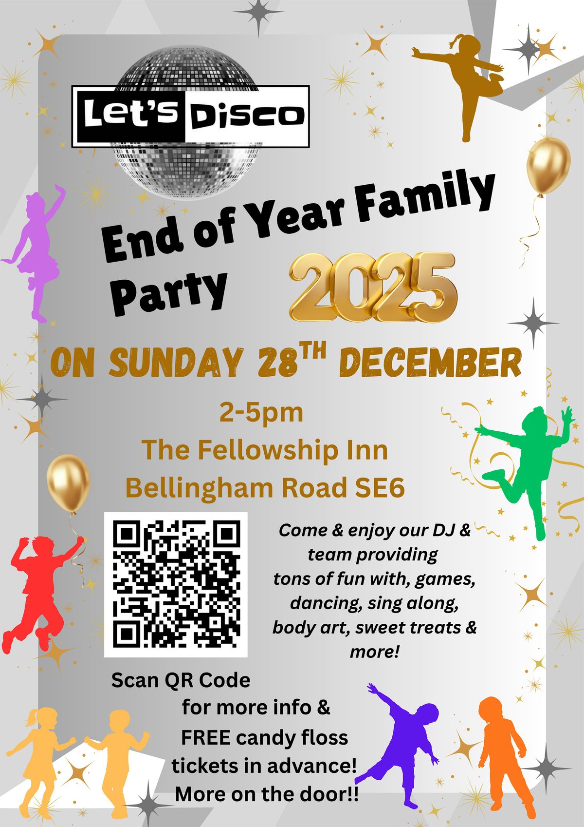 Let\u2019s Disco - 2025 End of Year Family Party!!