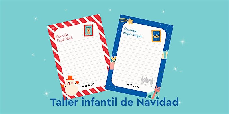 \u00a1Taller INFANTIL de Cartas m\u00e1gicas de NAVIDAD! en RUBIO