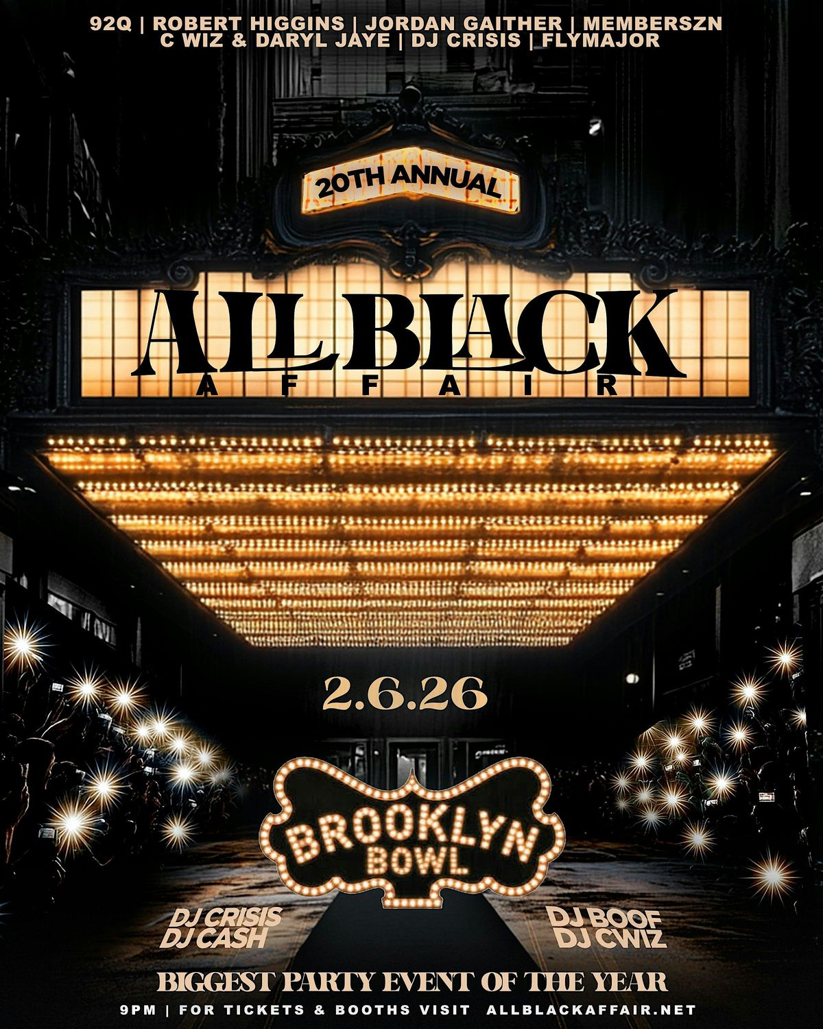 20th Annual All Black Affair