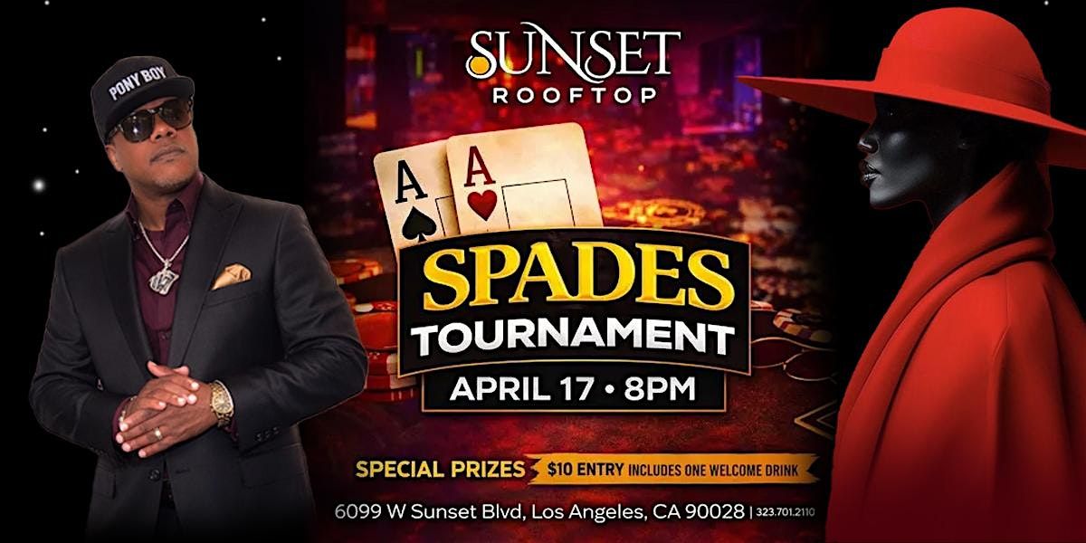 Spades Tournament w\/ Dj Pony Boy