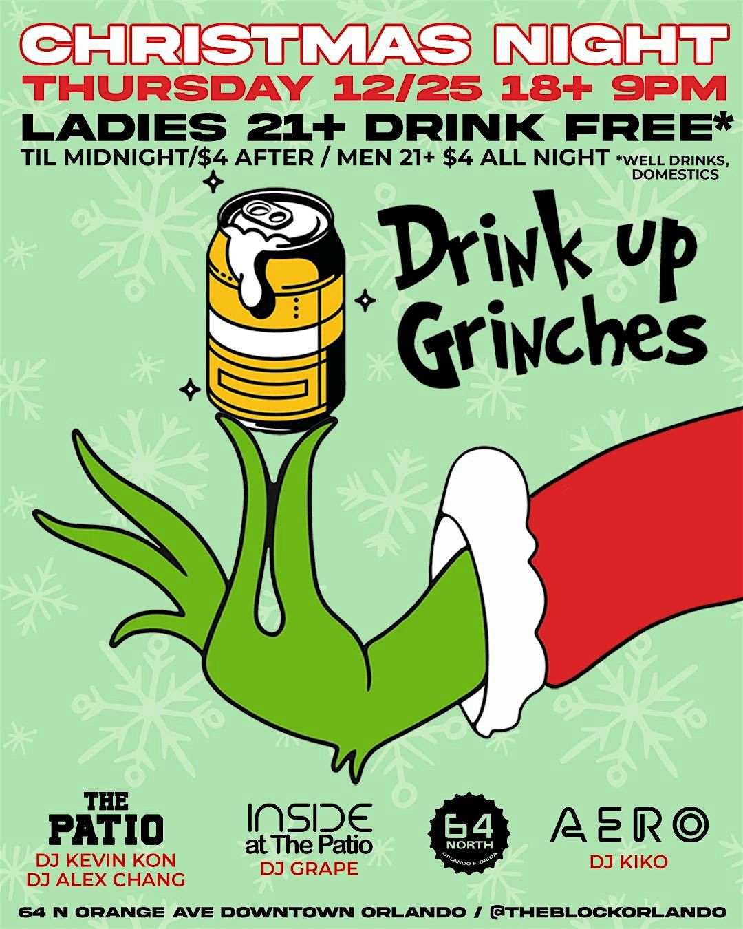 Drink Up Grinches!