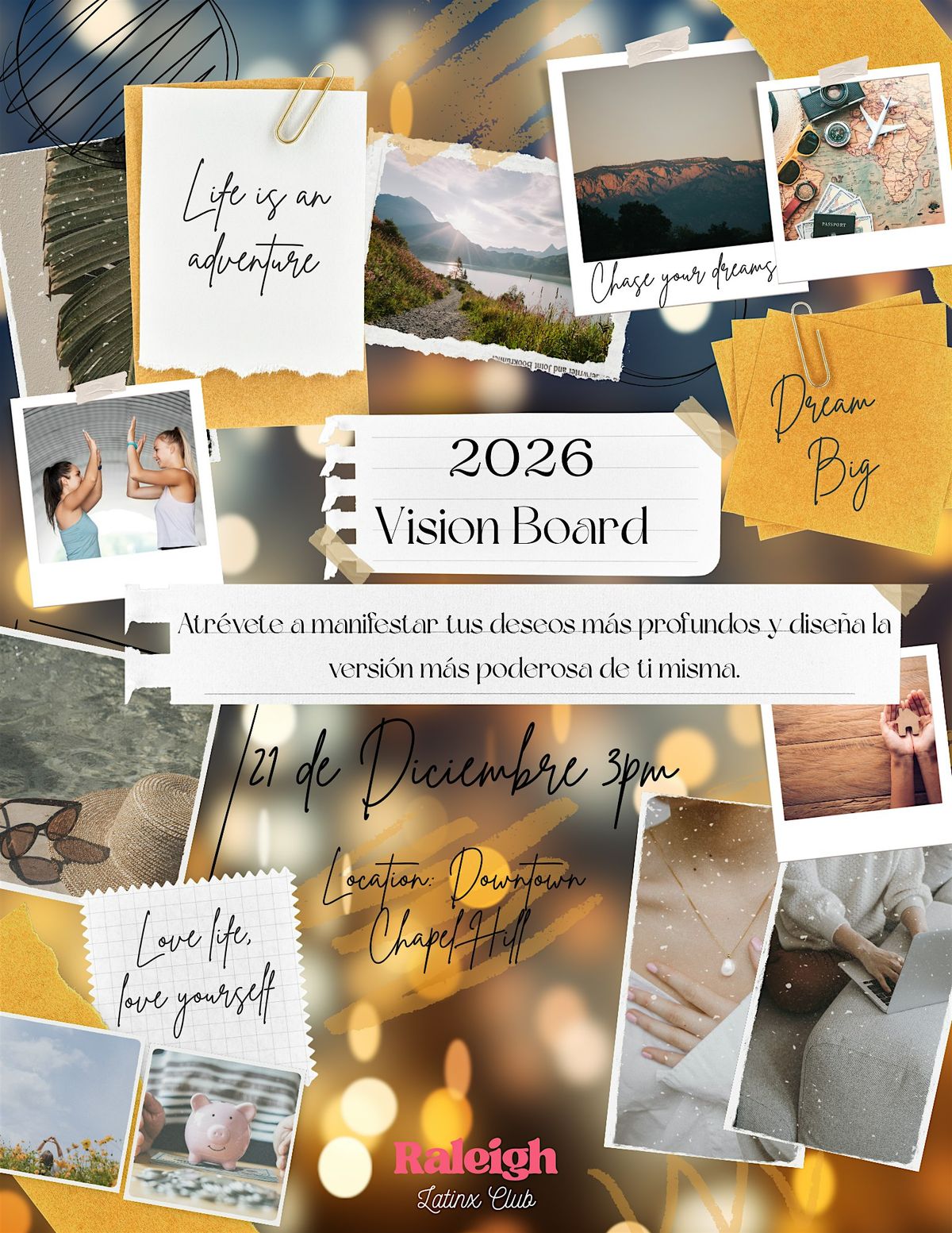 2026 Vision Board - con Raleigh Latinx Club