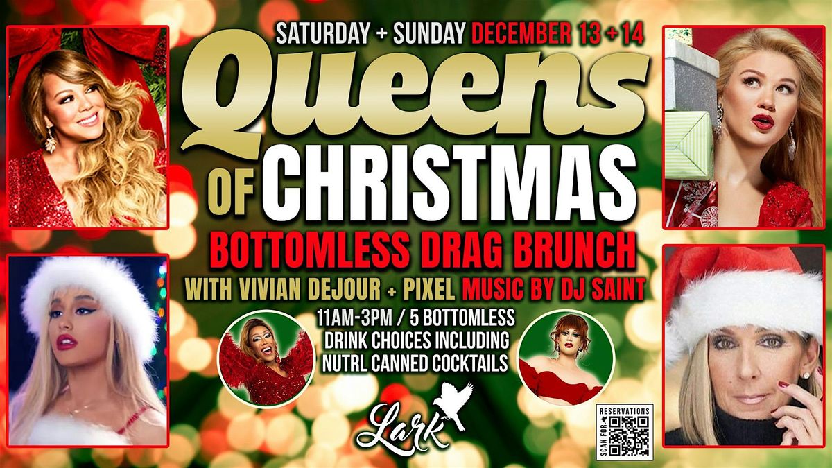 Queens of Christmas Bottomless Drag Brunch