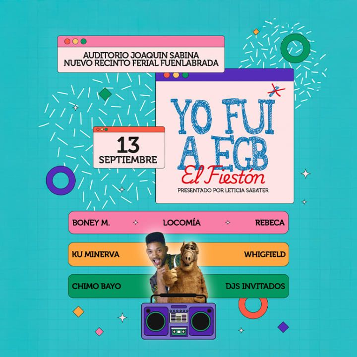 Yo fui a EGB. El Fiest\u00f3n. in Humanes De Madrid