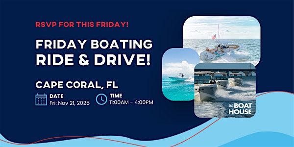 Ride & Drive Event | The Boat House Cape Coral