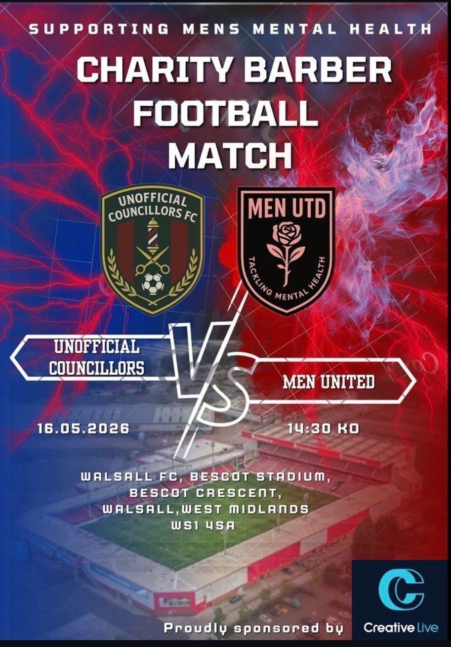 Unofficial Councillors VS Men United