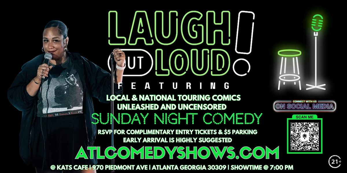 Laugh Out Loud  Sunday Comedy @ Kats Cafe