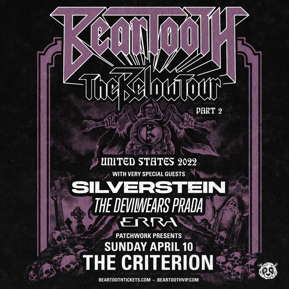 Beartooth The Below Tour Part 2 The Criterion, Oklahoma City, OK