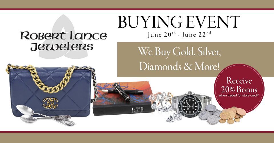 National Rarities Buying Event @ Robert Lance Jewelers at Robert Lance ...