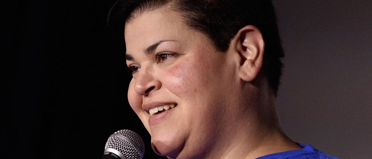 Jen Kober with Tom Clark at Brad Garretts Comedy Club at MGM Hotel and Casino