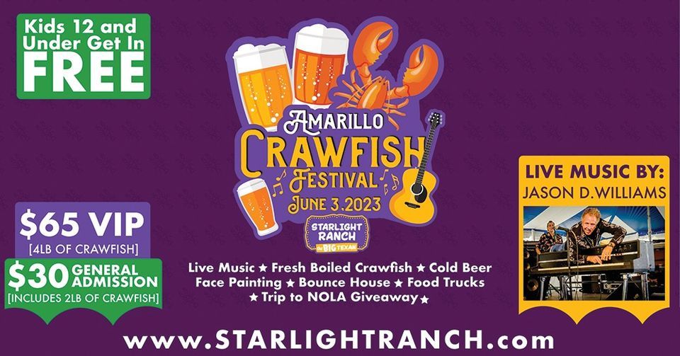 Amarillo Crawfish Festival at Starlight Ranch Starlight Ranch Event