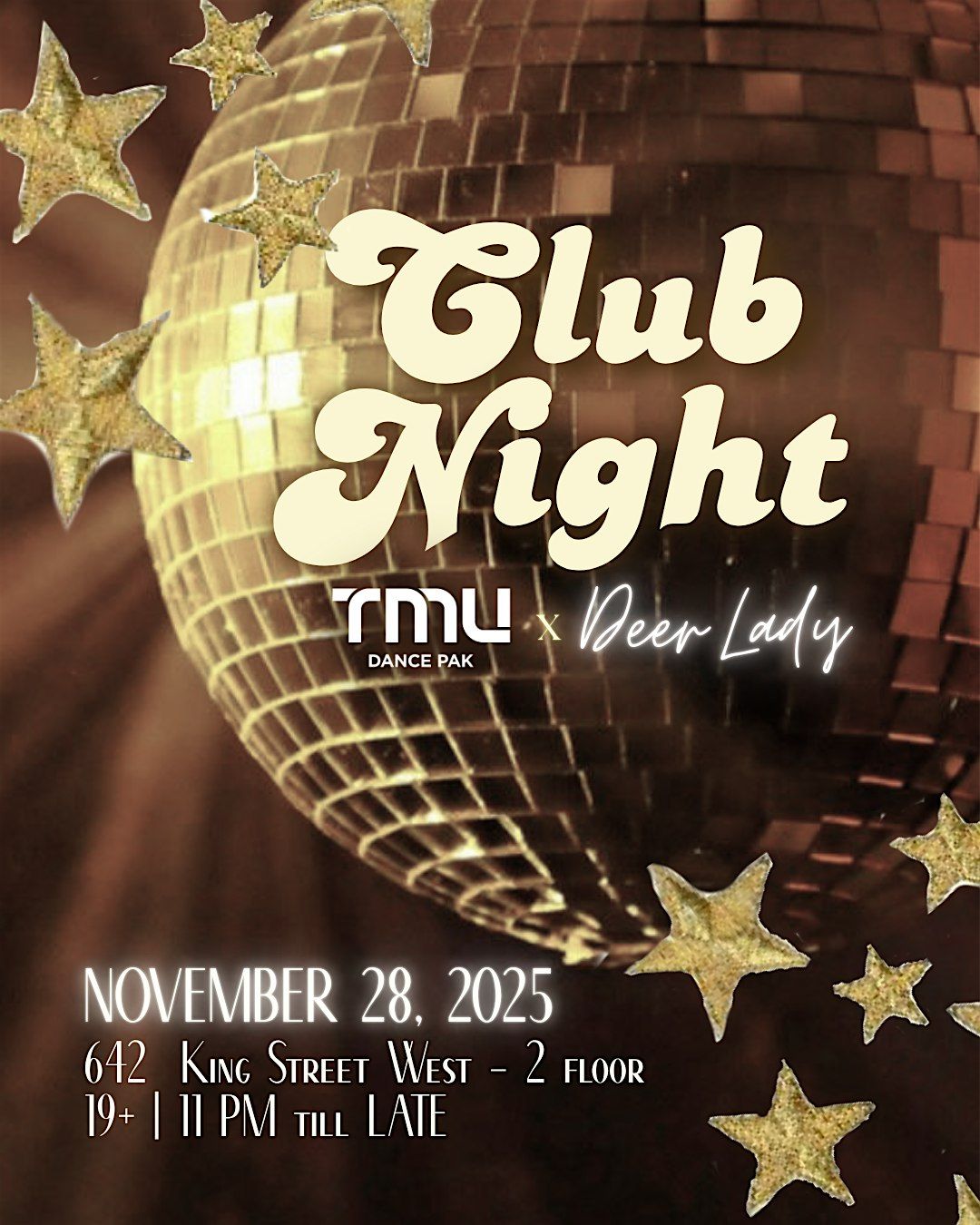 TMU Dance Pak X Deer Lady Fundraiser