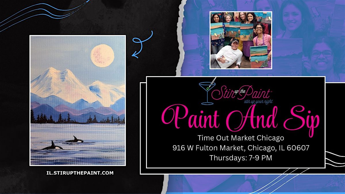\u201cWinter Breeze\u201d Paint Night Event Thursday 7:00 p.m. at Timeout Market