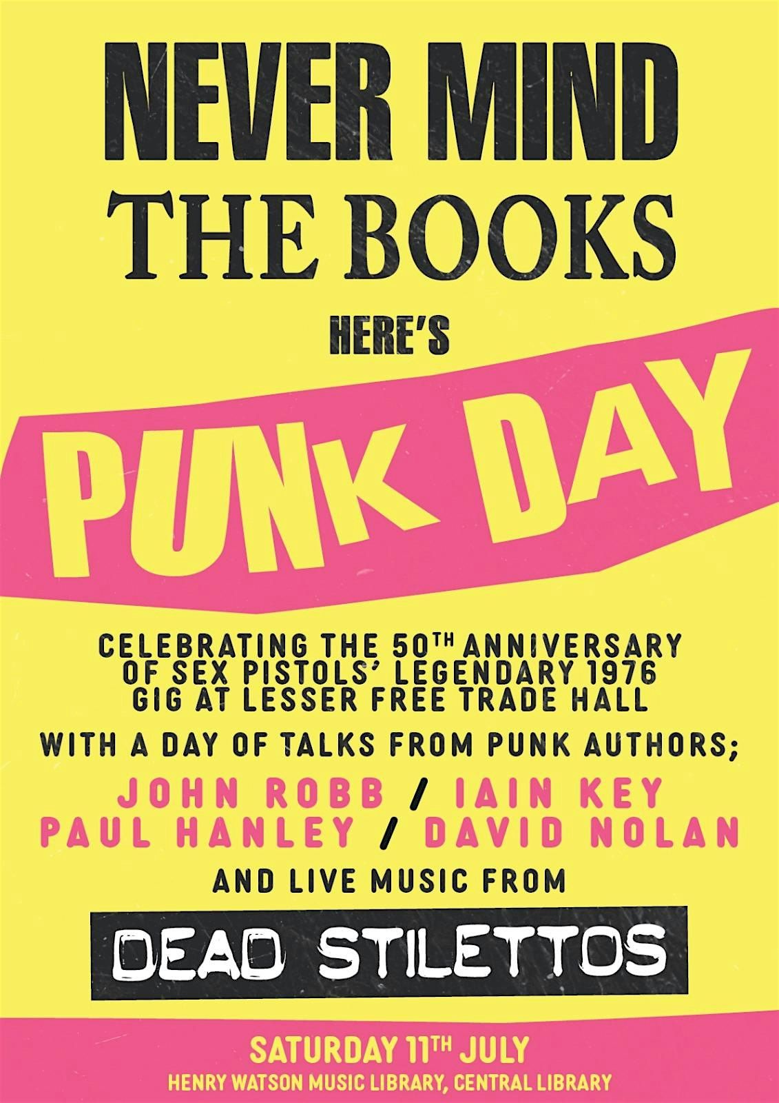 Never Mind The Books. Here's... PUNK DAY