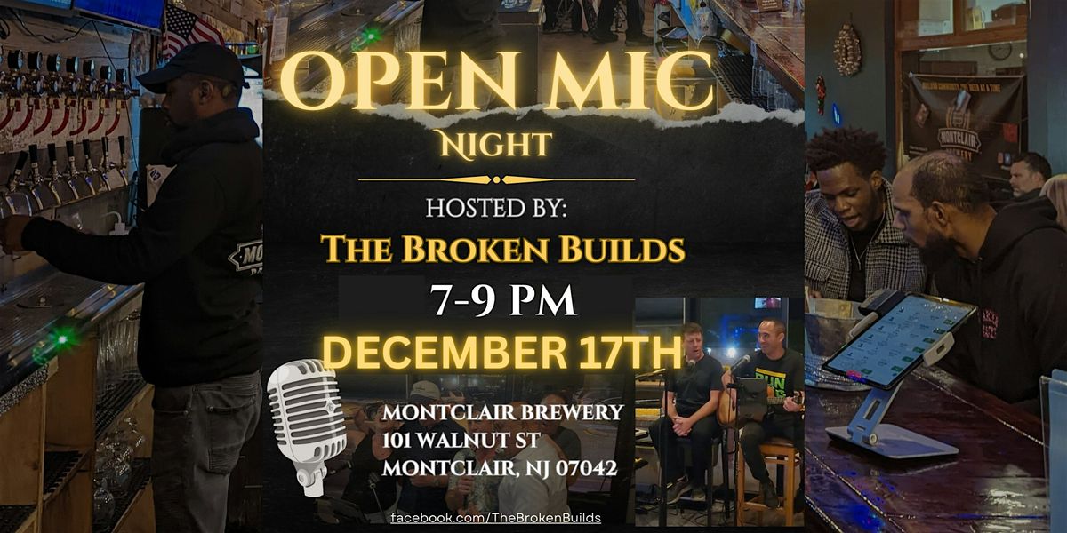 Open Mic at Montclair Brewery