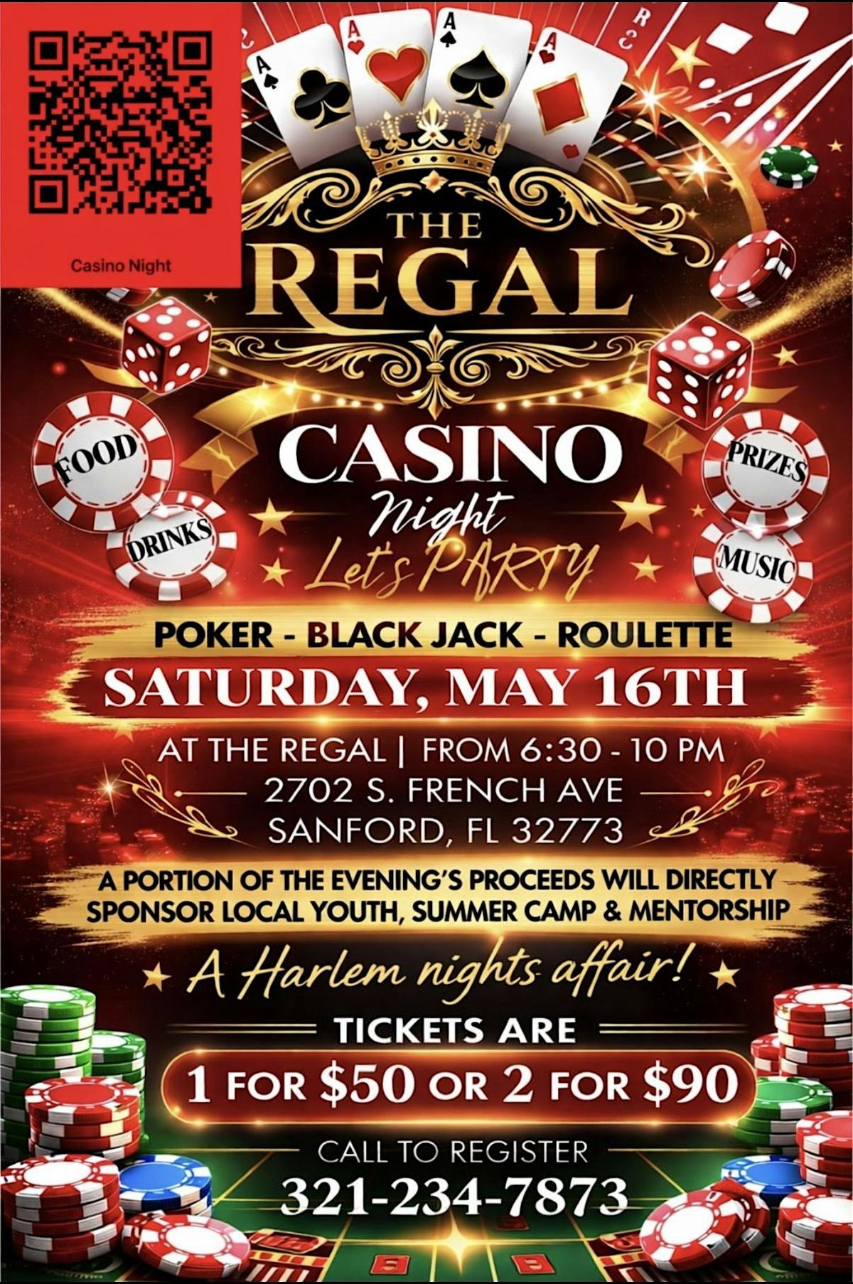 Casino Fundraiser Night!!!