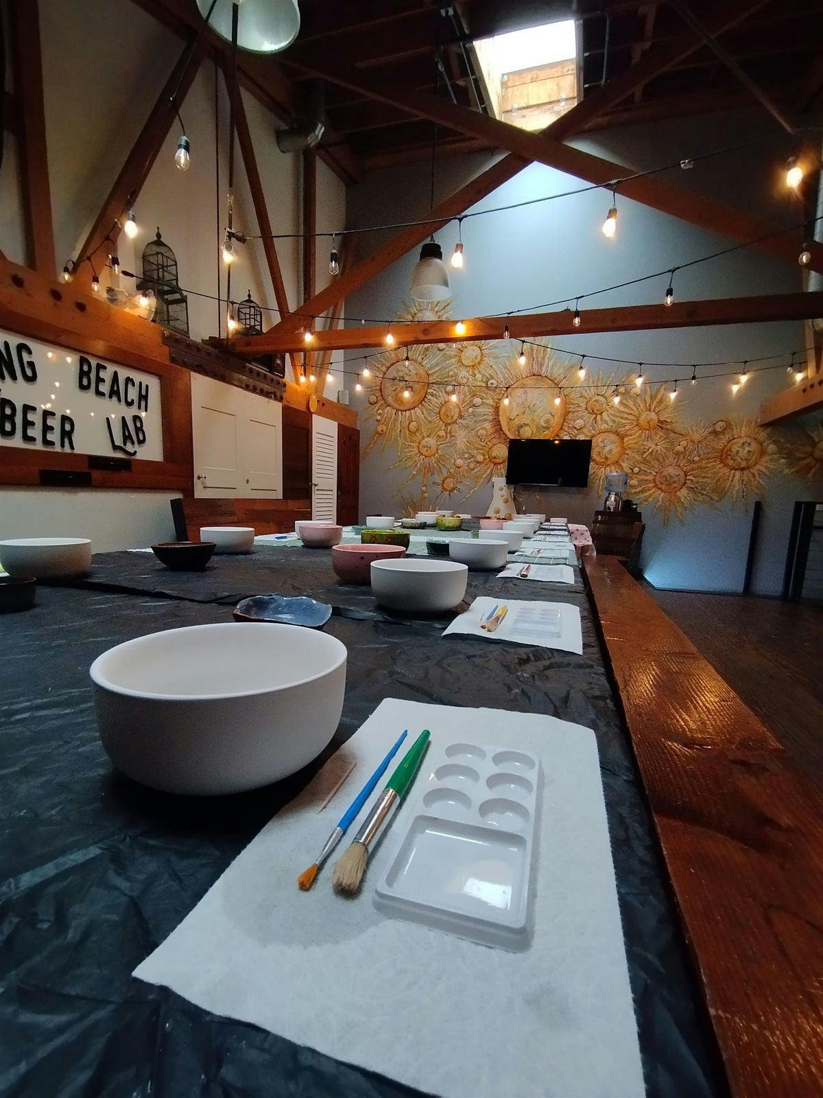 Paint and Sip Ceramics: Holiday Ornaments