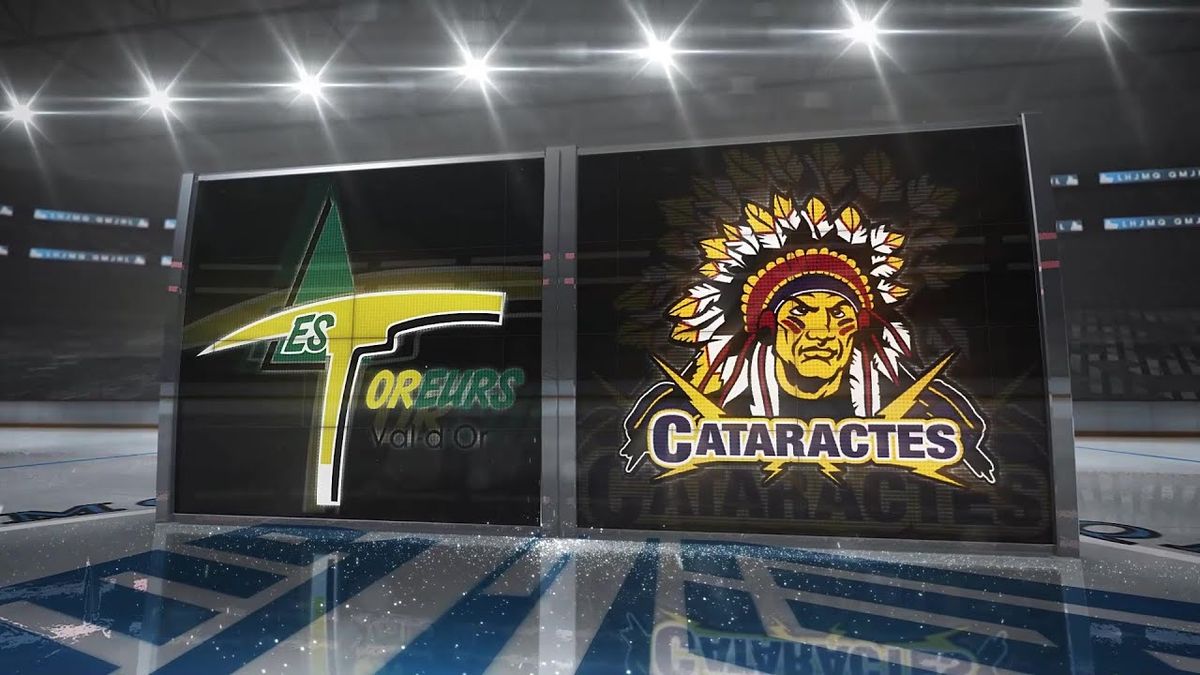 Shawinigan Cataractes at Chicoutimi Sagueneens at Centre Georges Vezina