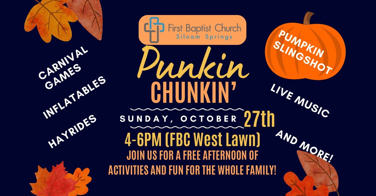 Punkin Chunkin 2024! 2000 Dawn Hill Rd, Siloam Springs, AR, United