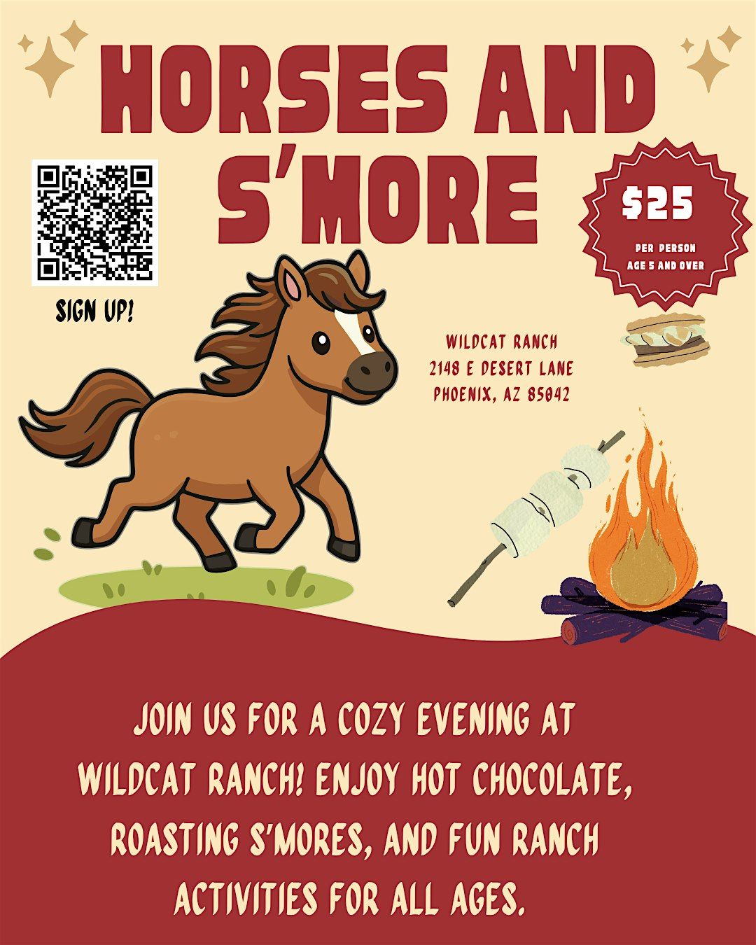 Horses and S'More