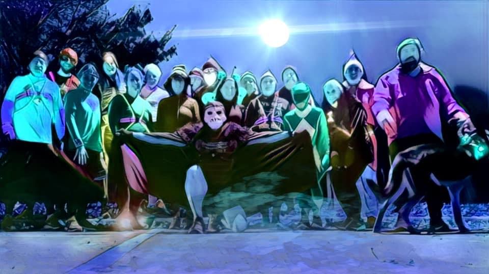 Hunter Full Moon run (part 1) Amherst Bike Path October 9, 2022