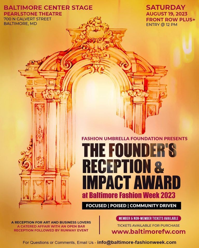 Baltimore Fashion Week 2023 Baltimore Center Stage August 19, 2023