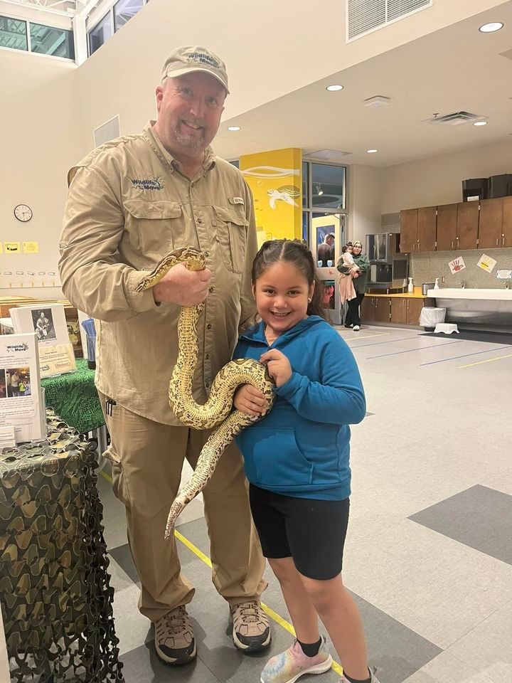 Wildlife On The Move Presents LIVE Animal Interaction Station for Jandrucko Academy (Arlington, TX)