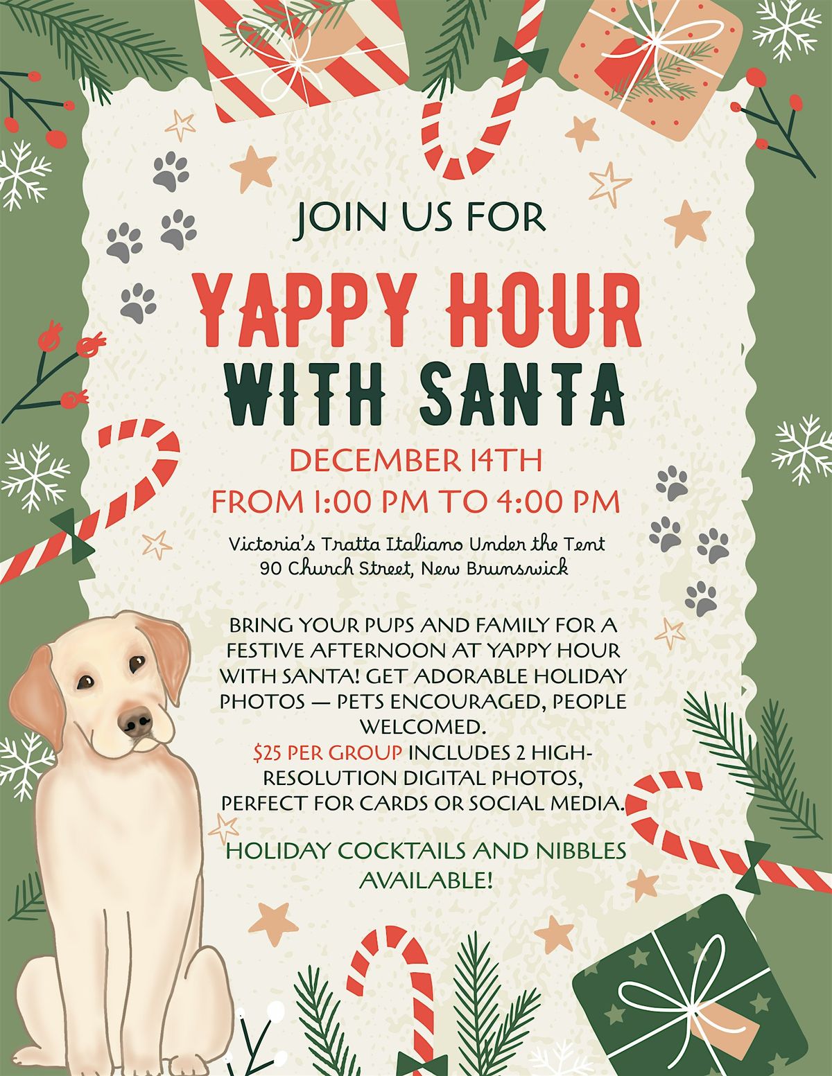 Yappy Hour With Santa