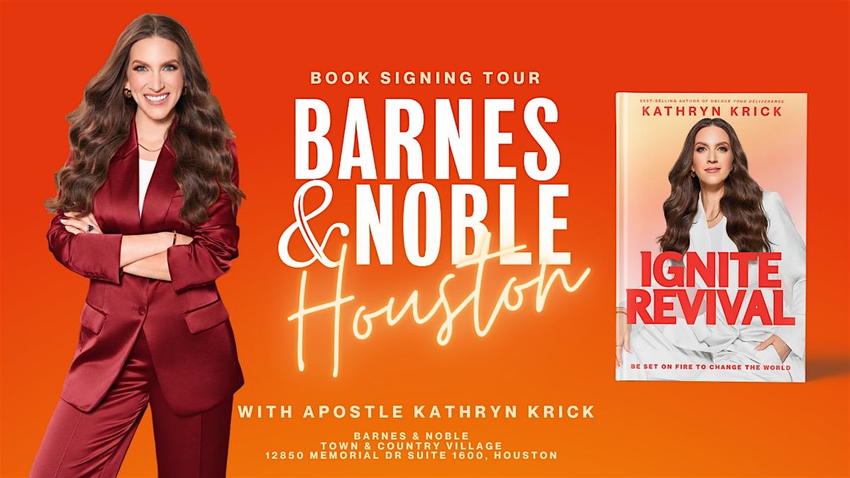 HOUSTON BOOK SIGNING - Barnes & Noble Book Tour
