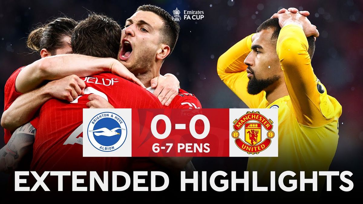 FA Cup - Manchester United FC vs Brighton and Hove Albion FC at Old Trafford Football Ground