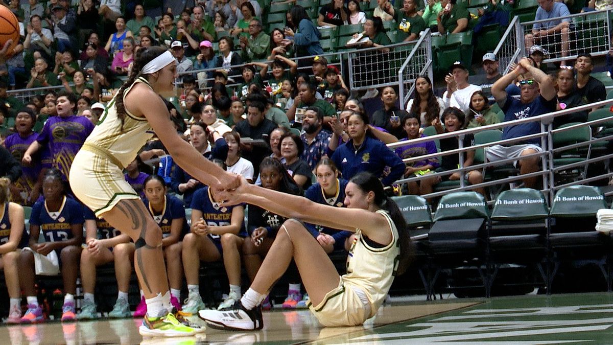 Parking Hawaii at UC Irvine Anteaters Womens Basketball