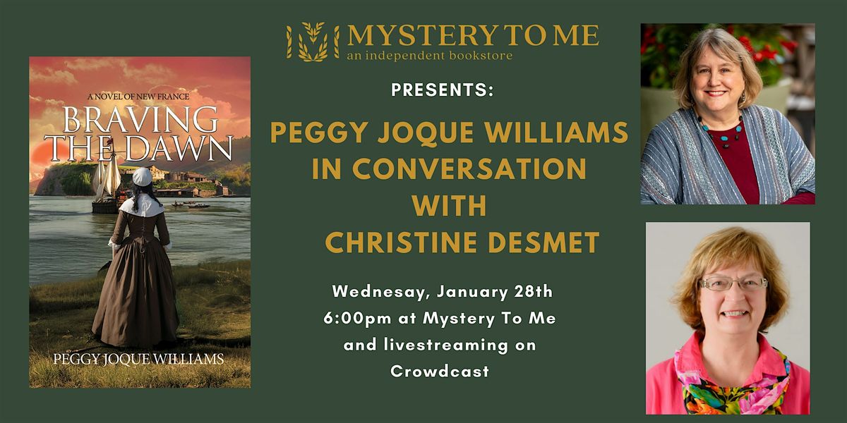 Peggy Joque Williams in Conversation with Christine DeSmet
