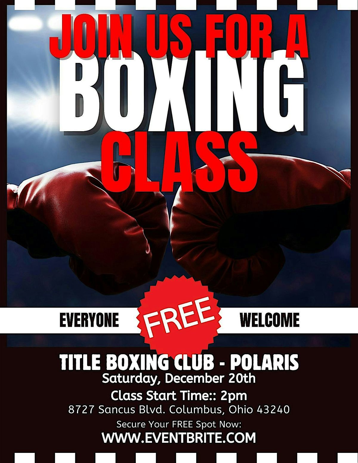 Free Boxing Class