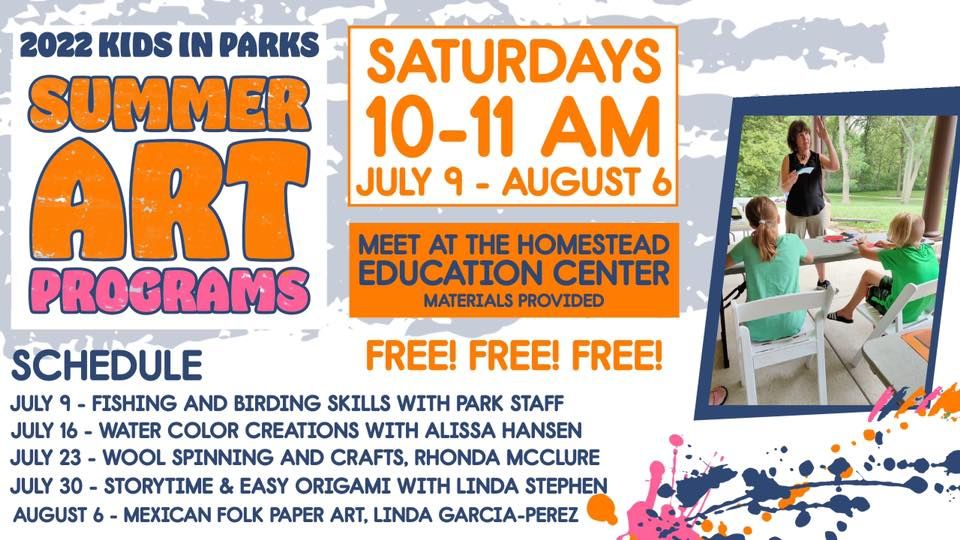 Kids in Parks Summer Art Programs