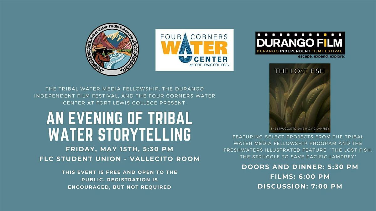 An Evening of Tribal Water Storytelling